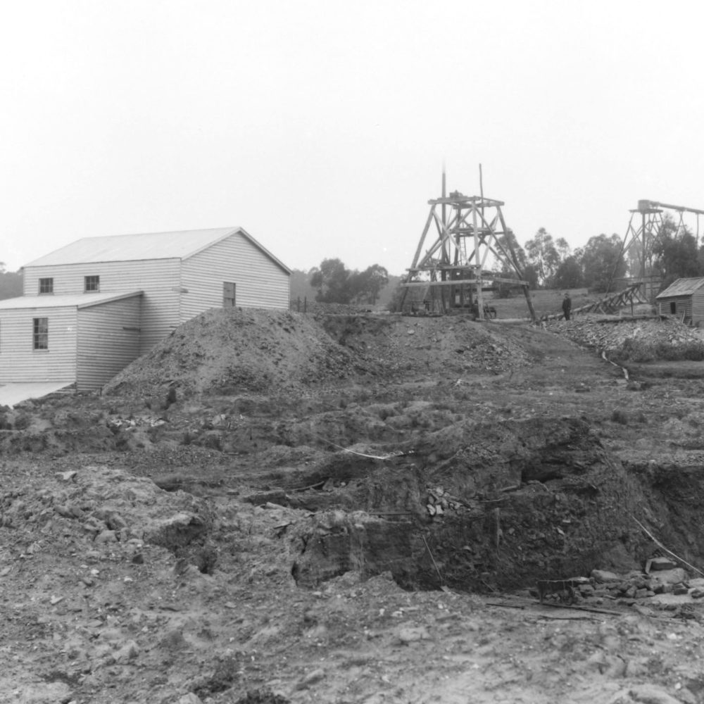 Image of land Mining history research Bendigo historic researcher local Derek Reid of Central Victoria